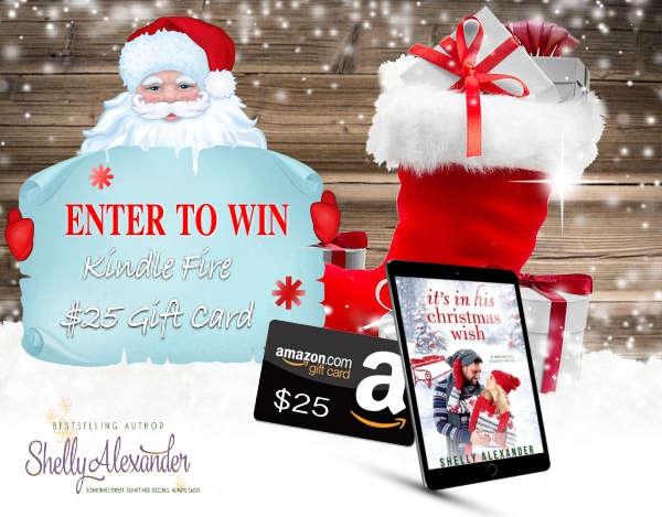 IT'S IN HIS CHRISTMAS WISH ENTER TO WIN